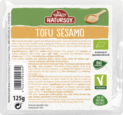 tofu con sesamo