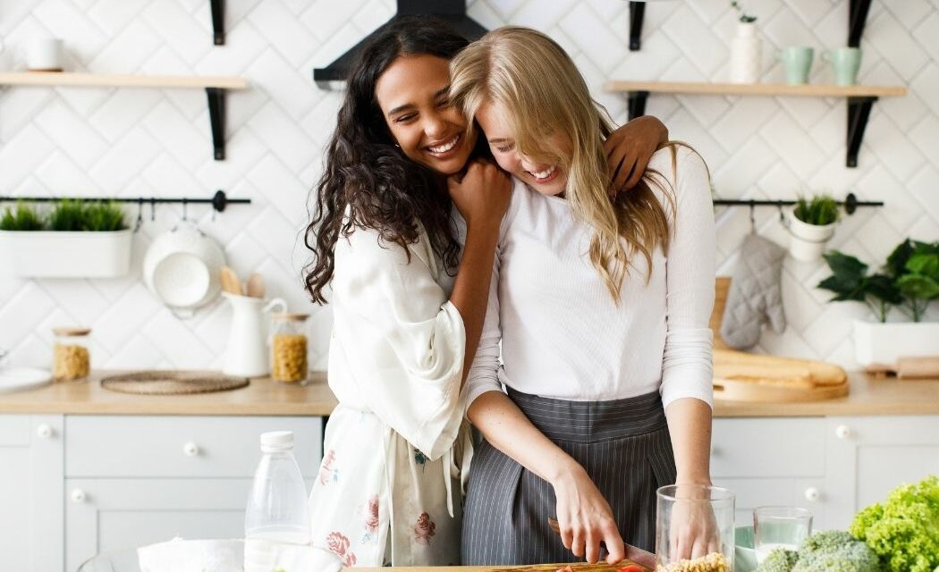 cocinando feliz